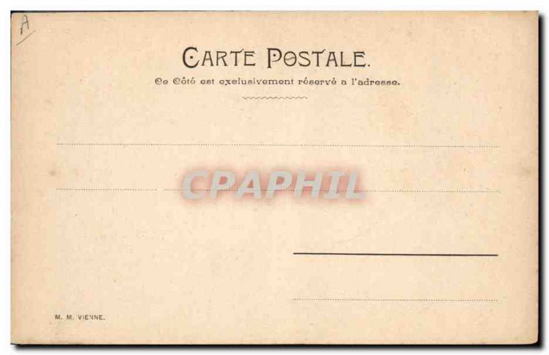 Old Postcard Fancy Women Tank