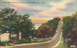 Horse Shoe Bend - Lake of the Ozarks, Missouri MO Postcard
