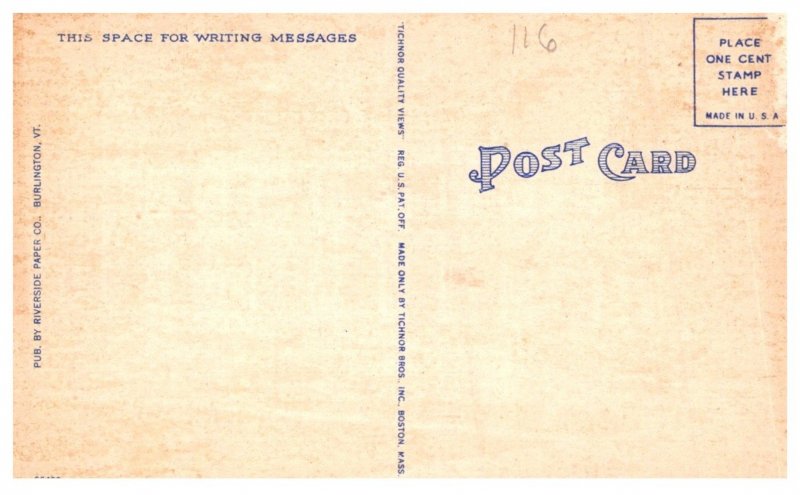 Vermont Albans, Post office and Custom House