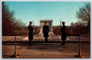 Virginia~Tomb Of The Unknown Soldier @ Arlington Natl Cemetery~Vintage Postcard