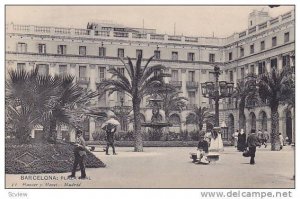 Plaza Real, Barcelona (Catalonia), Spain, 1910-1920s