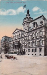 Maryland Baltimore City Hall 1915