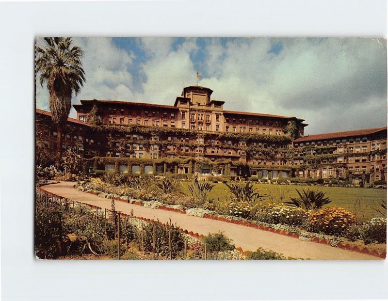 Postcard Huntington Sheraton Hotel Pasadena California