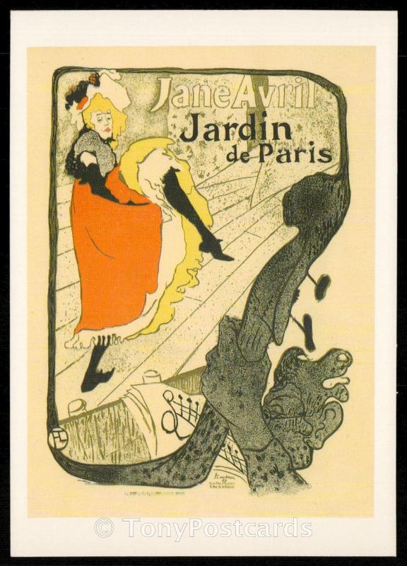 Jane Avril - Jardin de Paris