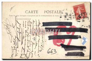 Postcard Old Army Barracks of the 38th Regiment Nime d & # 39artillerie