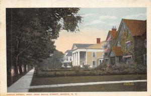 Geneva New York~Castle Street West @ Brook Street~House with Awings & Vines~1920