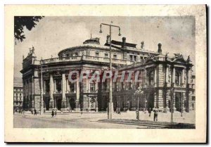 Postcard Modern Burgtheater Wien