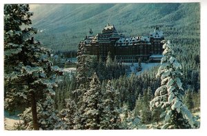 Banff Spring Hotel and  Bow River, Alberta