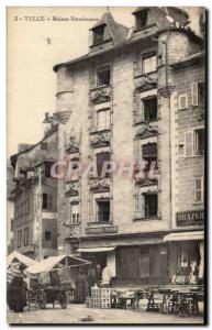 Old Postcard Tulle House Renaissance Bookstore Peuch