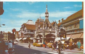 Wiltshire Postcard - Poultry Cross and Silver Street - Salisbury - Ref 9835A