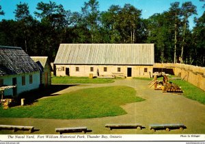 Canada Ontario Thunder Bay Fort William Historical Park The Naval Yard