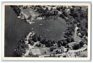 1950 Basin Harbor Club On Lake Champlain Basin Harbor Vergennes VT Postcard 