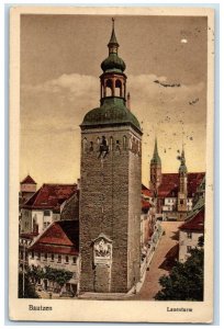 1931 Tower View Lauenturm Bautzen Saxony Germany Vintage Posted Postcard