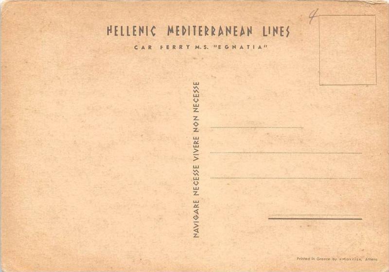 M.S. Egnatia ,  Hellenic Mediterranean Lines