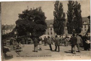 CPA AK BESANCON - Place Labourée un jour de Marché (175757)