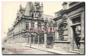 Old Postcard Fecamp Benedictine The Main Facade