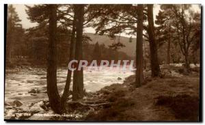 Old Postcard The Dee Near Balmoral