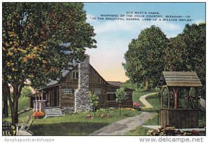 Missouri Old Matt's Cabin Shepherd Of The Hills Country 1941