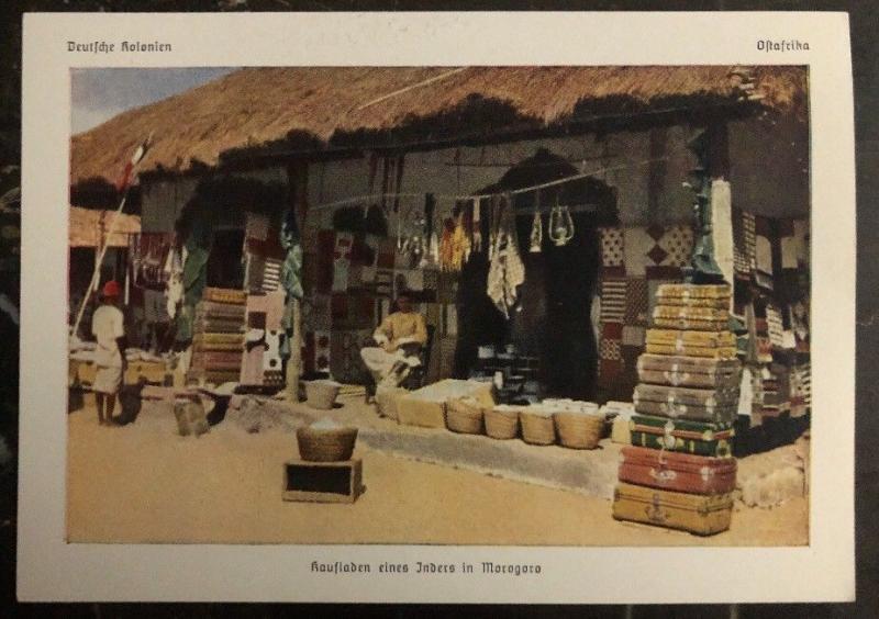 Mint Germany Colonies Real Picture Postcard RPPC Buying an Indian in Morogoro