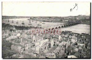 Old Postcard Bordeaux La Rade Vue Generale