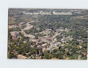 Postcard Greetings from Concord, Massachusetts