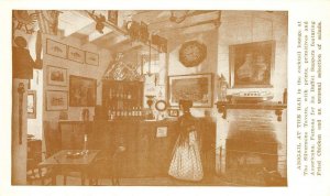 SILVERMINE TAVERN Cocktail Lounge Norwalk, CT Abigail At The Bar c1950s Postcard