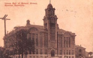 Lyman Hall of Natural History Syracuse, New York  