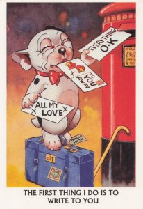Bonzo Dog Postcard Love Letter Comic Advertising Poster Postcard