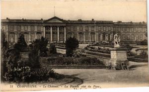 CPA COMPIEGNE - Le Chateau - La Facade cote du Parc (291447)