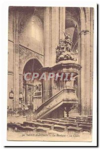 Saint Maximin Basilica Old Postcard The pulpit