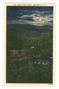 NC - Montreat. Night-Time Scene