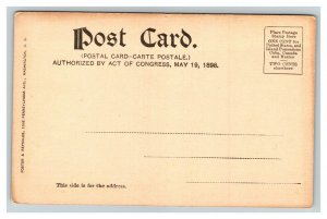 Vintage 1900's Postcard Supreme Courtroom Chambers in Washington DC