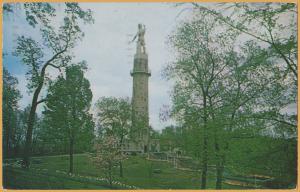 Birmingham, ALA., Vulcan Statue in Vulcan park atop Red Mountain - 1957