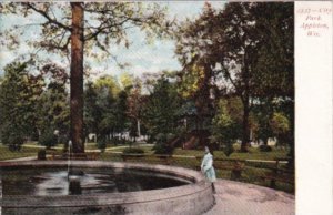 Wisconsin Appleton View In City Park 1906