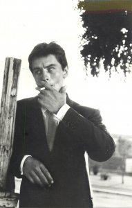 French actor Alain Delon 