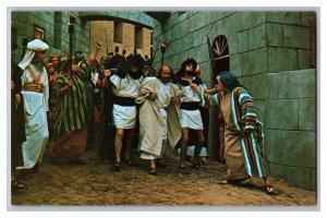 Scene From The Great Passion Play Eureka Springs Arkansas Postcard #3