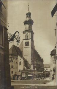 Aus Hall iT Tirol Austria c1910 Real Photo Postcard