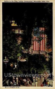 Salute To The Flag - Wisconsin Dells , Wisconsin