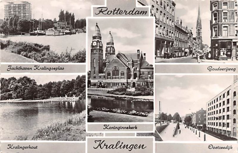 Koninginnekerk, Goudserijweg Rotterdam Holland 1955 