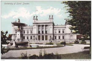 University Of Lund, Sweden, 1900-1910s