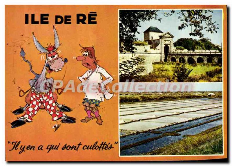 Postcard Modern Ile De Re there was Who Are Panties