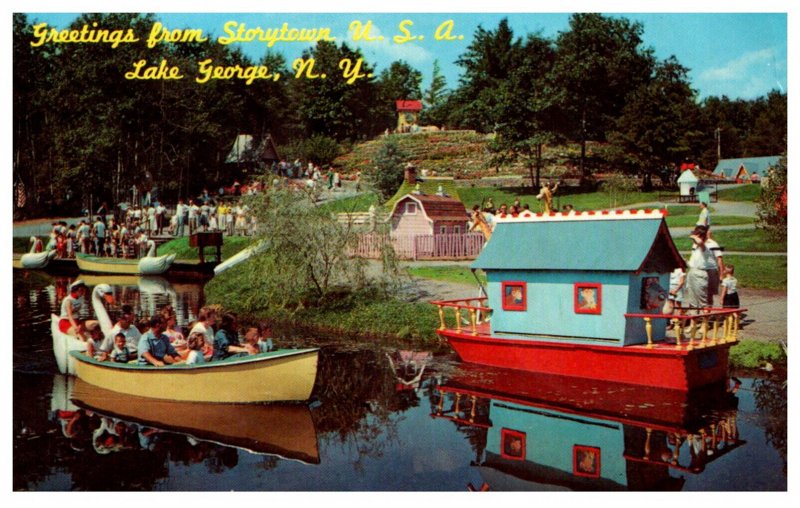 New York  Lake George Storytown USA Mother Goos Land