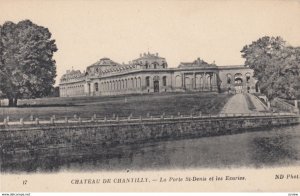 CHANTILLY, France, 1910-1920s, La Porte St-Denis et les Ecuries