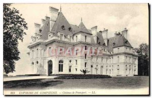 Old Postcard Around Compiegne Chateau Francport