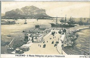 PA074 vintage postcard: PALERMO City Sicily - PHOTOGRAPHIC-