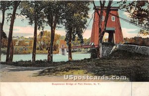 Suspension Bridge - Fort Hunter, New York NY  