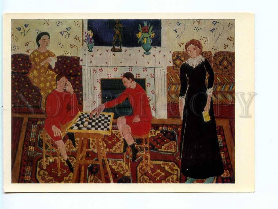 252816 Hermitage Henri Matisse family portrait checkers old russian ...