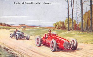 Reginald Parnell and his Maserati Automobile Racing, Race Car Unused 