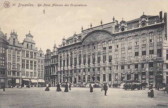 Belgium Brussels Grand Place des Corporations