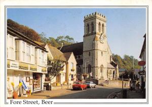 B87015 fore street beer devon car voiture   uk